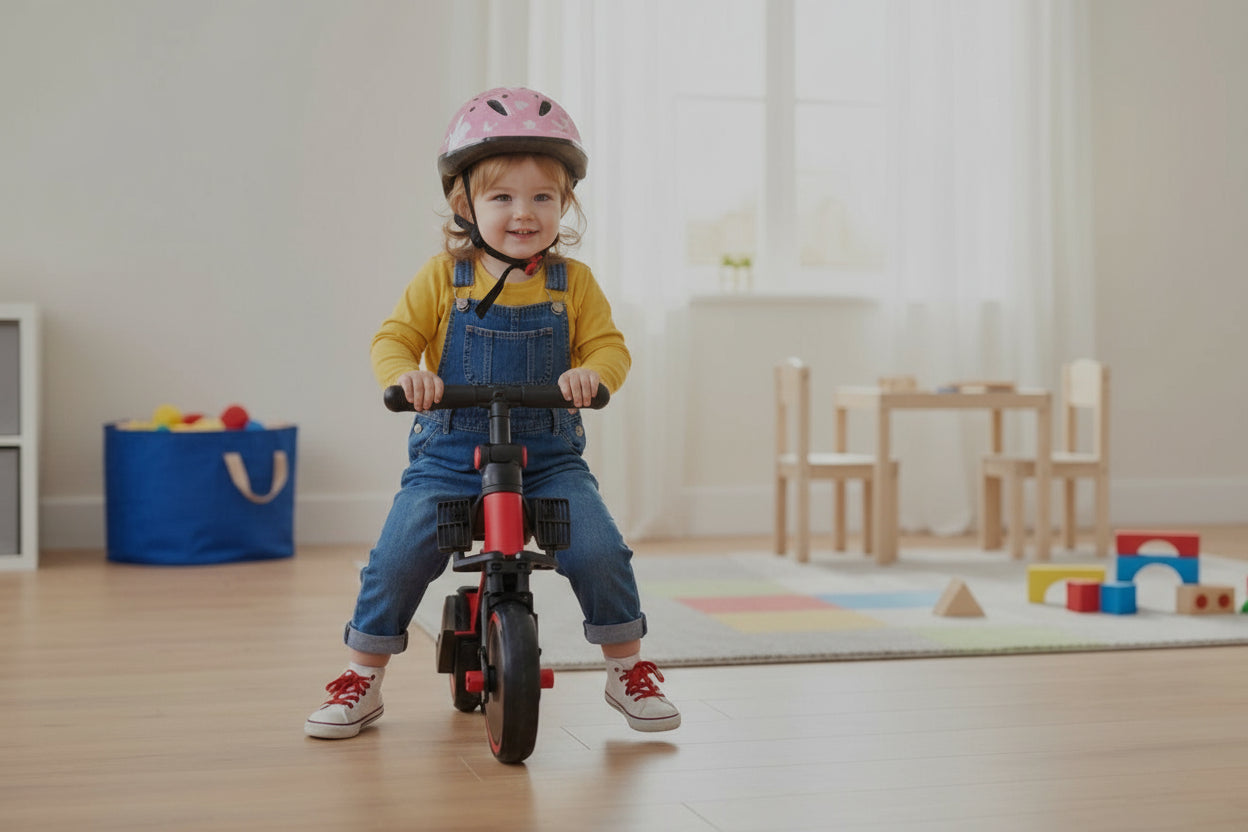 3-in-1 Balance Bike and Tricycle