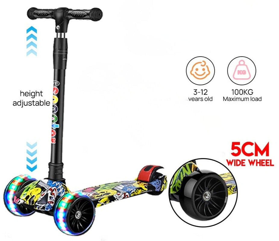 Light-Up Tri Scooter