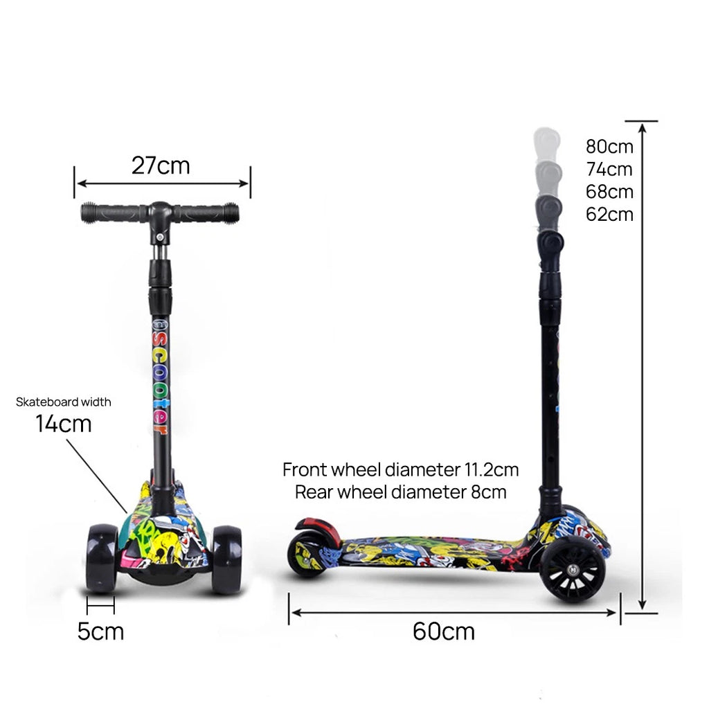 Light-Up Tri Scooter